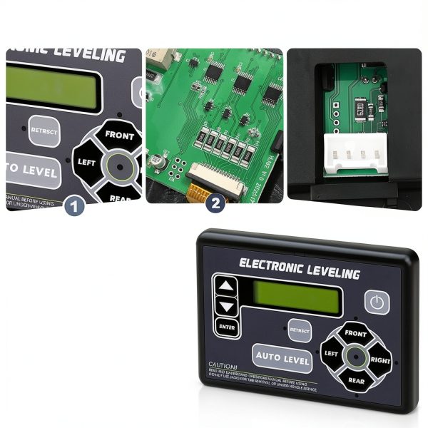 RV Leveling System HLTIT Digital Touchpad Black-6