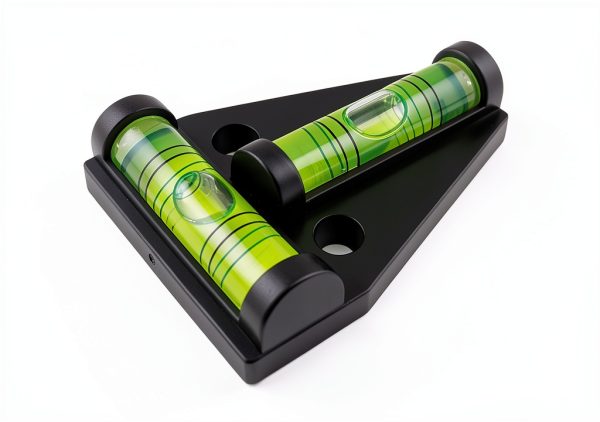 LAIESYA T Level Bubble Spirit Levels Black Acrylic-3