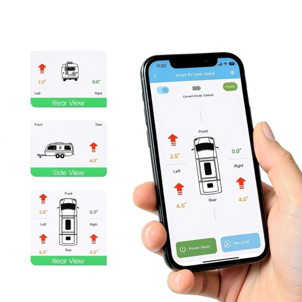 RV Leveling System briidea LD-192 Bluetooth Smart-2