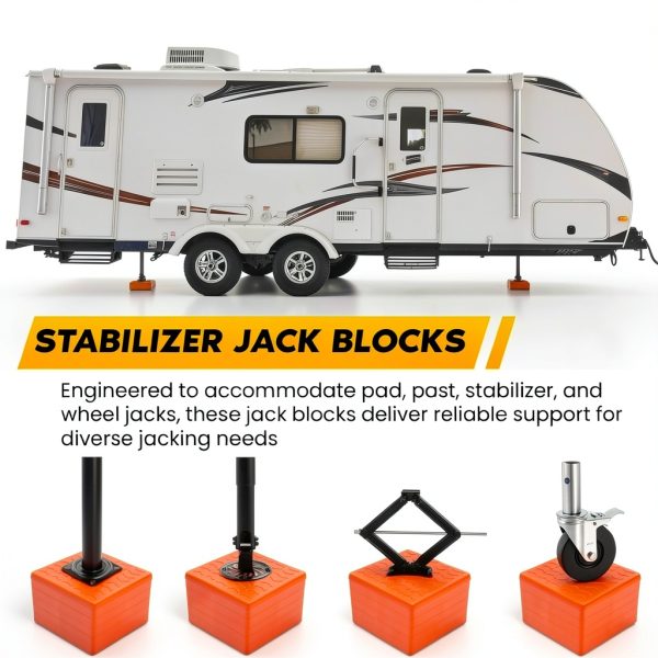 OFISPEED RV Leveling Blocks Polymer Design-5