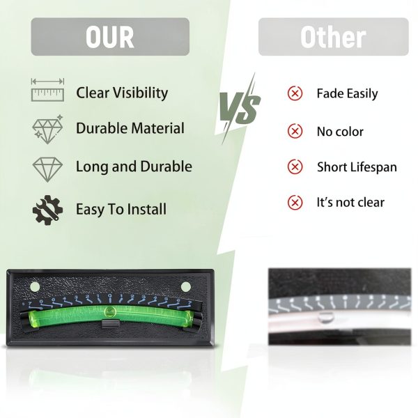 KVZKVZ RV Level Bubble 2-Pack Plastic Standard-4