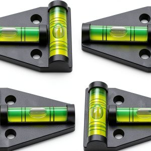 LAIESYA T Level Bubble Spirit Levels Black Acrylic-0