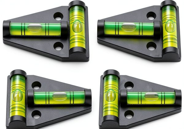 LAIESYA T Level Bubble Spirit Levels Black Acrylic-0