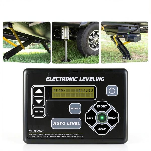 RV Leveling System HLTIT Digital Touchpad Black-4