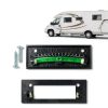 Dunkive RV Bubble Level ABS Plastic Black Manual-4