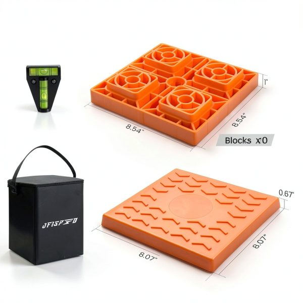 OFISPEED RV Leveling Blocks Polymer Design-1