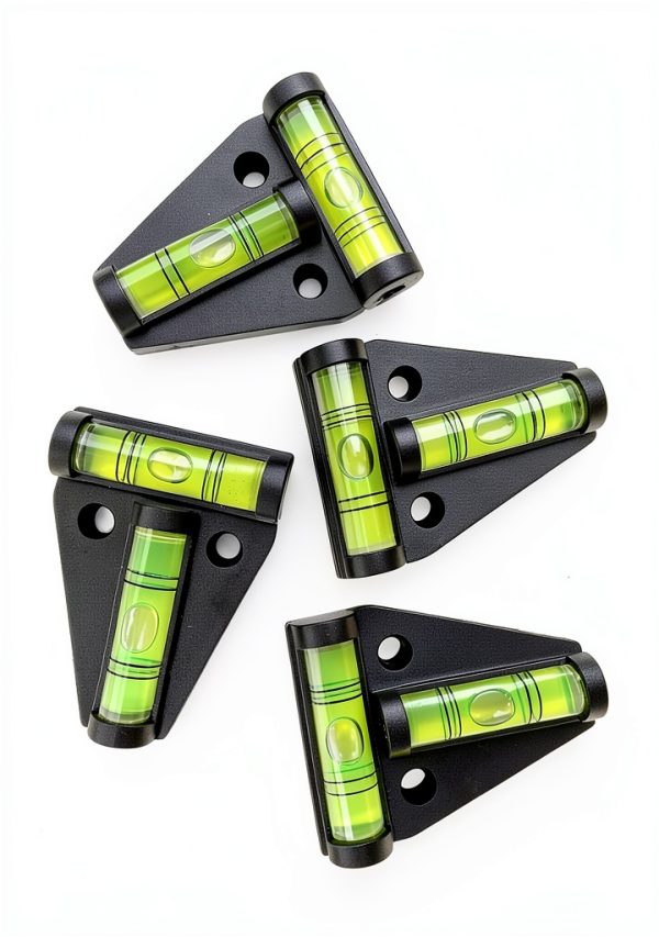 LAIESYA T Level Bubble Spirit Levels Black Acrylic-2