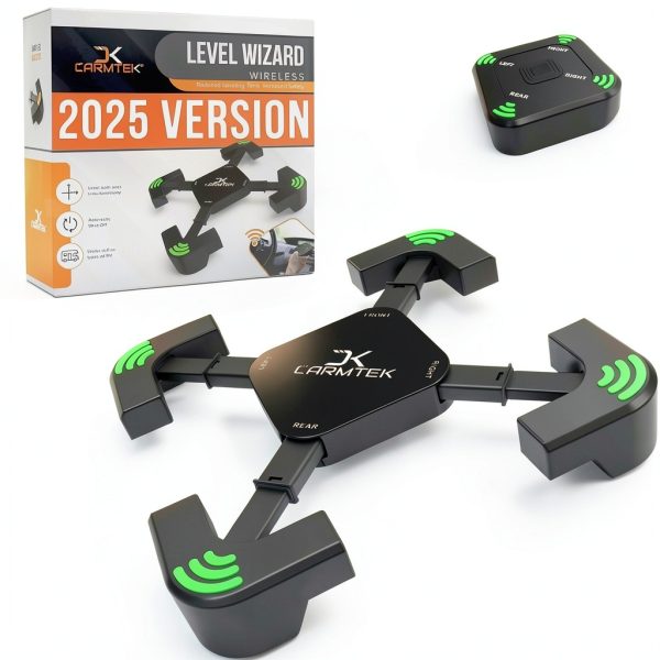 CARMTEK Level Wizard RV Leveling System Wireless-0