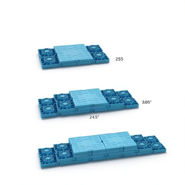 PAULINN RV Leveling Blocks Customizable Height-4