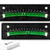 Dunkive RV Bubble Level ABS Plastic Black Manual-7