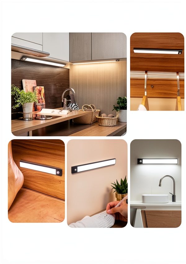Smart LED Motion Light - Ideal for Home, Garage, and Outdoor Use - Enhances Safety and Security - Stylish and Functional Lighting-1