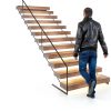 Motion-Activated LED Stair Lighting Kit RWOFNIA 48-inch 3000K 20-Step-1