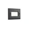 7110C-BK Step Light Cover Plate Only | Lighting Cover Plate for Outdoor Lighting | Black Powder-Coated, Durable, Easy Installation, Fits Standard Rectangular Step Light Housings-4