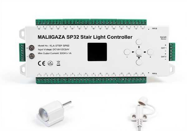 Motion Sensor LED Stair Controller MALIIGAZA 32-Channel PIR Lighting-1