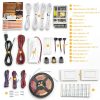 KMG-3233 Motion-Activated LED Stair Lighting Kit, 48" Long Cuttable Strip Light for Indoor LED Stair Lights (Warm White 3000K, 12 Steps)-6