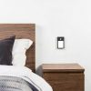VST Motion Sensor Step Night Light, Rechargeable Battery Powered Led Light with Magnetic Suck Installation for Bedroom Hallway Stair Nursery Kids Room (2.68 inch 3000K 6Pack Black)-1