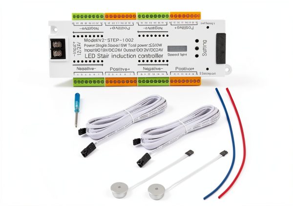 Motion Sensor LED Stair Light Controller Copgge 32-Channel Stairway-6