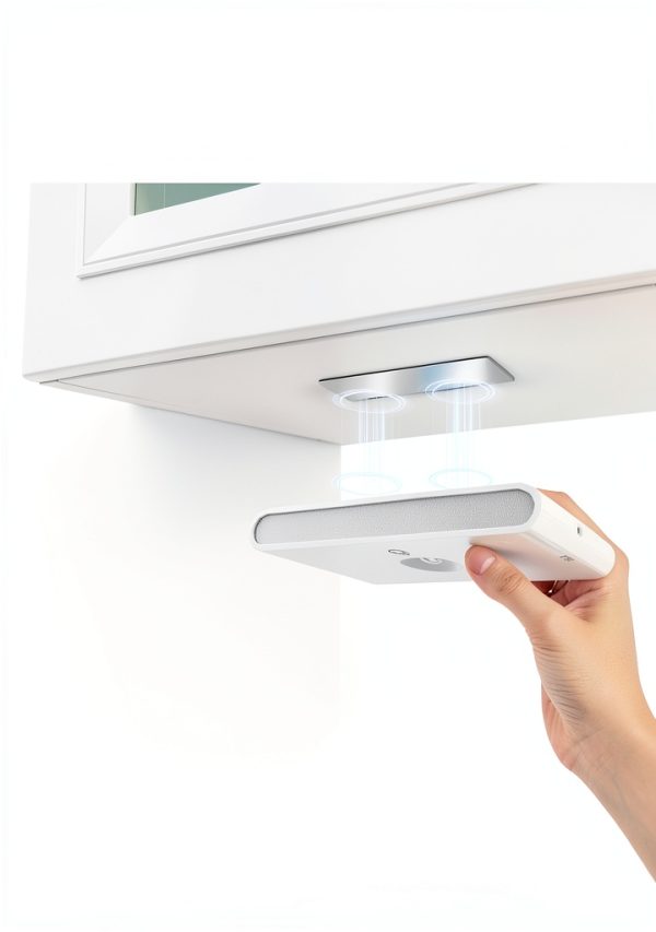 wowatt Rechargeable Motion Sensor Stair Light, White Night Lights with-5